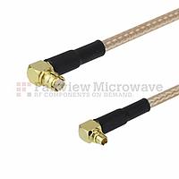 Fairview FMC1921315 RA MMCX Plug - RA SMP Female Cable RG-316 Coax