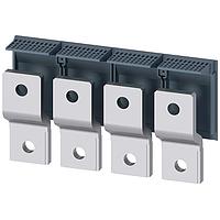 SIEMENS 3VA94740QB00 Bus Connector BREAKER 3VA6 600A FRONT CONN BUS BARS 4P