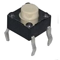 CTS Electronic Components 222ADVBB Compact Tactile Switch Thru Hole AF 260gf Act. Dir. Vertical