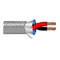 Belden 5200FE 0081000 Sound, Security and Alarm 16AWG 2C SHIELD 1000ft SPOOL GRAY