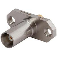 Amphenol SV Microwave SF8934-6001 Panel Receptacles BMZ F Flang Mnt Conn 2 Hole for .085 Cbl