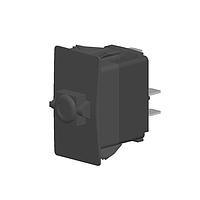 Carling Technologies V1D1BC0B-00000-000 Switch Hardware 1-pole, ON - None - OFF, 20A 12VDC not HP rated, Illuminated, Sealed V-Series Switch Only, .250 Tab (Q.C.), 8 Terminal base and No Actuator