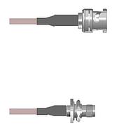 Amphenol Custom Cable Q-0K04H000R011i RF Cable Assemblies BNC-SP/TNC-SJB G316D 11I