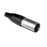 Amphenol Audio AC7MBULK XLR Connectors 7 Pole XLR Male Cable Connector, Machined Contacts, Nickel Finish, Bulk Packaging