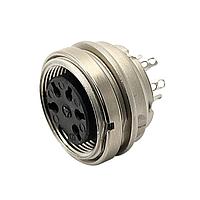 Amphenol Tuchel T 3359 100 Connectors 5P RECEPT PANEL MNT