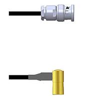Amphenol Custom Cable Q-0J03S0003006i RF Cable Assemblies BNC-SP/SMB-RP G174 6I