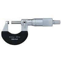 MITUTOYO 102-302 Outside Micrometer (25-50mm/0.01mm)