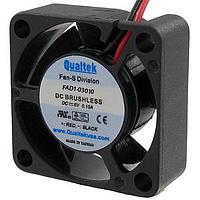 Qualtek Electronics FAD1-03010CHHW11 Axial DC FAN 30x10mm 12VDC Hydro WIRE