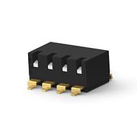 P&B 4-2319764-7 DIP Switches E STACK PIANO 4P G SHORT T&R PD OFF