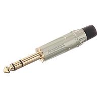 Amphenol Audio ACPS-KN-AU Phone Connectors 1/4" K SERIES PHONE STR STEREO GOLD