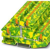 PHOENIX CONTACT 1079076 Ground Terminal Block PTTBV 2,5-PE