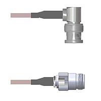 Amphenol Custom Cable Q-0D0200005012i RF Cable Assemblies BNC-RP/N-SJ G316 12I