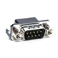 Amphenol Commercial Products L717SDE09PA4CH4F Plug D SUB R/A