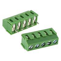 Amphenol Anytek 20020327-D051B01LF Fixed Terminal Blocks 5P 3.81MM TERM BLK FIXED HORIZONTAL