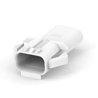 AMP Connectors - TE Connectivity 2321926-3 Receptacle Housing RECEPTACLE HOUSING PANEL MOUNT 3PIN