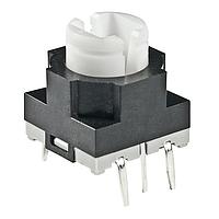 NKK Switches JB15HBPC Tactile Switches SPST RD LED W/O CAP