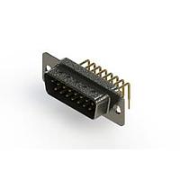 EDAC 629-M15-340-BN1 D-Sub Connectors - Standard Density Right Angle D-Sub Connector