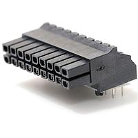 Molex 44764-1801 Receptacle Micro-Fit (3.0) BMI RA Hdr/Fem Tin 18Ckt