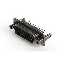 EDAC 627-M15-220-WT6 D-Sub Connectors - Standard Density Vertical Machined D-Sub Connectors