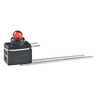 NKK Switches G01VC LED RED LED INDICATOR VERTICAL PC