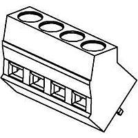 Molex 39543-4311 Fixed Terminal Blocks 5.0MM EUROBLOCK PC 4 LOCK PC 45 BLK 11CKT