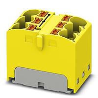 PHOENIX CONTACT 3273796 Push-In Distribution Block PTFIX 6X4 YE