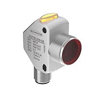 Banner Engineering Q3XTBLD50-Q8 Photoelectric Sensors Q3XT Series: Laser Diffuse with BGS; Range: 50 mm; Input: 10-30 V dc; Outputs: Bipolar: 1 NPN; 1 PNP; 5-pin M12 Integral QD