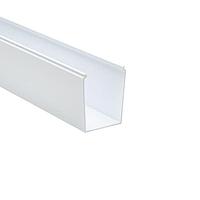 HellermannTyton 181-34001 Solid Wall Wiring Duct Solid Wall Wiring Duct, 3" x 4", Non-Adhesive, PVC, White, 120ft/Carton