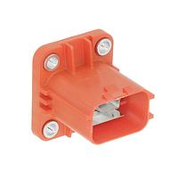 Aptiv 35201196 Shield Pack Connector 4Way Shield-Pack Male Header Orange