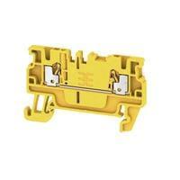 Weidmuller 2508190000 Feed Through Terminal Block A2C 1.5 YL