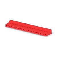 AMP Connectors - TE Connectivity 5-640433-4 Receptacle Assembly 24P MTA156 CONN ASSY 22AWG RED
