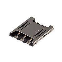 Same Sky (formerly CUI Devices) NSIM-5-B Card Connectors 7 Positions, Push In, Pull Out, SMT, 1.4 mm Height Above Board,