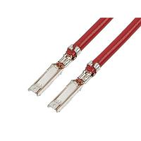 Molex 217840-2123 Pre-Crimped Lead MIZUP25 Fem-Fem LEAD 225mm 20AWG UL RED
