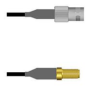 Amphenol Custom Cable Q-090720008012i RF Cable Assemblies BNC-SJ/SMA-SJ RG58 12I