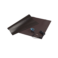 Statico S1507WS-BR Multi-Layer Static Dissipative Workstation Kit (Charcoal/Brown)