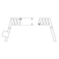 Volex 6479 Multi-Conductor Cables RETRACTILE POWER CRD 4FT (1.2M) BLACK