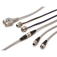 Omron Electronics XS5H-D421-A80-F Sensor Cables / Actuator Cables XS5F-D422-D80-F Connectors