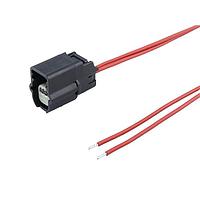 Molex 226461-1024 OTS Cable Assembly MX64 Female-to-Pigtail OTS Cable ASSY 1R 600mm Len Tin Plating 2 CKTS BLK