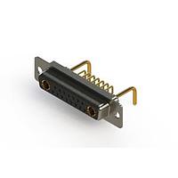 EDAC 630-17W2250-1T1 Mixed Contact D-Sub Connectors Right-angle Power Combo D-Sub Connector