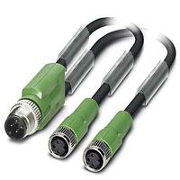 PHOENIX CONTACT 1671331 Sensor Cables / Actuator Cables SAC-3P-M12Y 2X0 3-PUR/M 8FS
