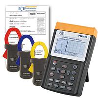 PCE 830-2-ICA Three Phase Power Analyzer