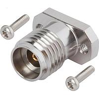 Amphenol SV Microwave SF1521-60070-2S PCB Connectors 2.92mm F Comp/Mnt Conn 2 Hole w Scrw