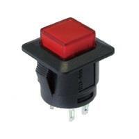 Shin Chin R13-555BRED/12V Push-Pull Push Button Switch 2P SPST ON-OFF