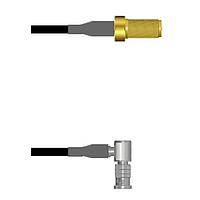 Amphenol Custom Cable Q-7105G0003007i RF Cable Assemblies SMA-SJ/HDBNC-RP G174 7I