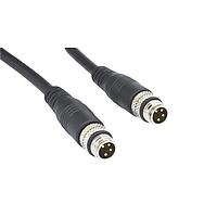 NorComp CCA-000-M02R188 Sensor Cables / Actuator Cables M8 3 pos Male/Male straight/straight 2m