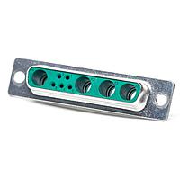 Molex / FCT 173107-0538 Mixed Contact D-Sub Connectors FCT ML DSUB RA PC PLG 5W1 W/RIVET