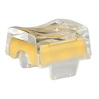 NKK Switches AT4127SE Rocker SCULPTURED YELLW RKR FOR MLW WITH LED