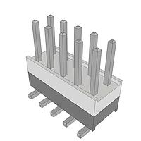 Samtec HW-05-08-T-D-250-SM Headers High Temperature Flexible Board Stacking Header