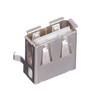 Amphenol CONEC 33UBAR-04SW11 USB Type A Connectors 4POS F R/A USB CONNECTOR