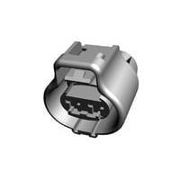 AMP Connectors - TE Connectivity 176146-6 Housings 187 PLUG HSG 2P DARK GRAY